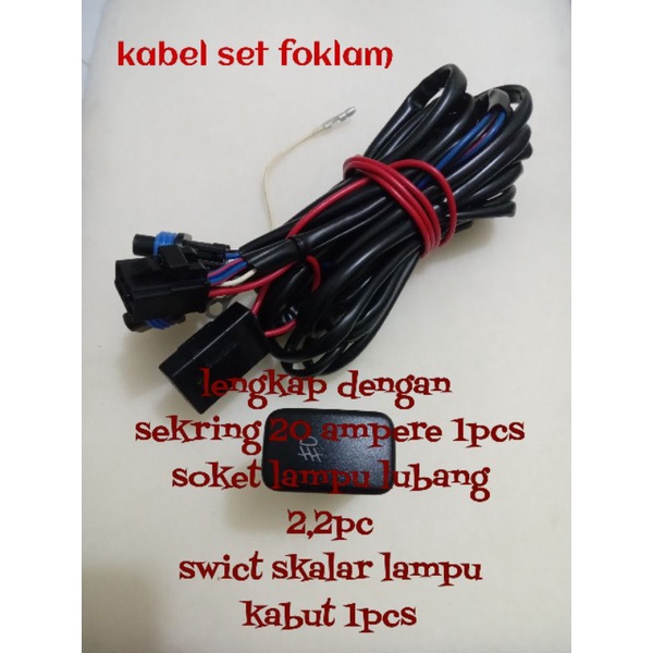 KABEL SET FOKLAM UNIVERSAL ORIGINAL