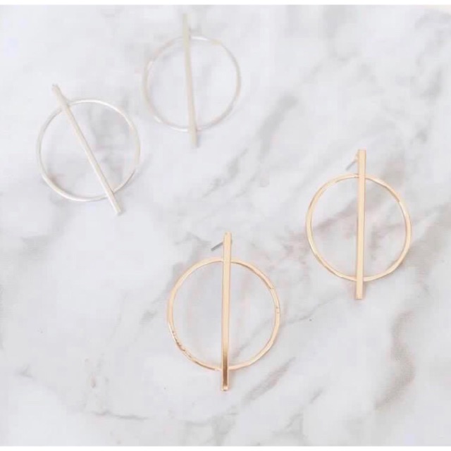 Half Round Earring