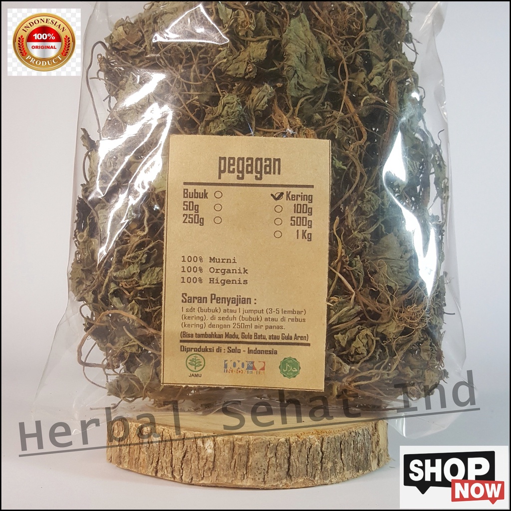 PEGAGAN KERING 50 GRAM - Centella Asiatica - MURNI