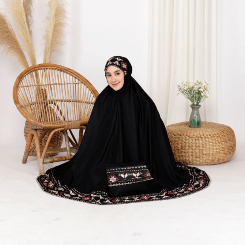 MUKENA  BORDIR SONGKET/COD