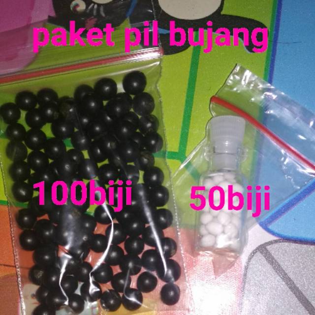 Pil bujang + mutiara mis v