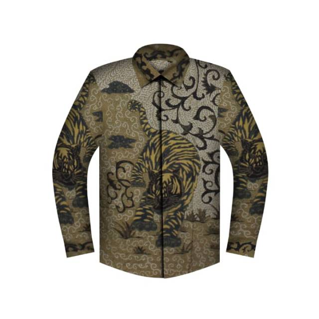 Batik sutra Baron kemeja