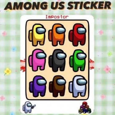 Among Us Stiker