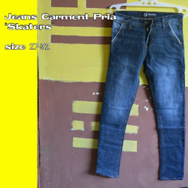 Jeans garment pria