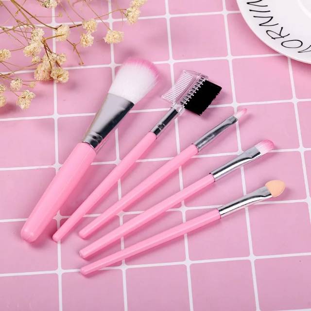 Kuas makeup isi 5 per set