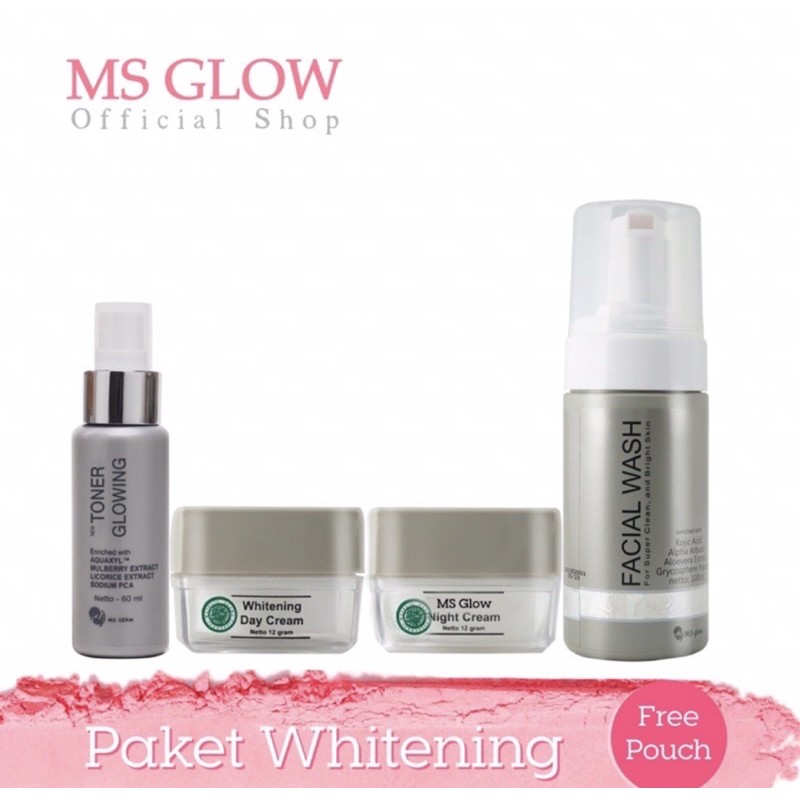 Paket whitening Ms Glow