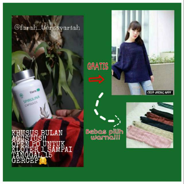 Spirulina Tiens Ori100%