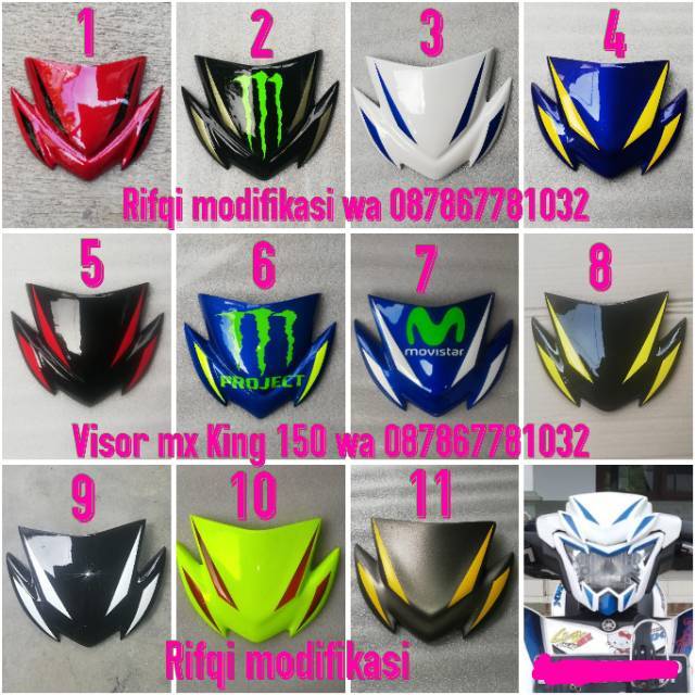 Visor mx King 150 v1