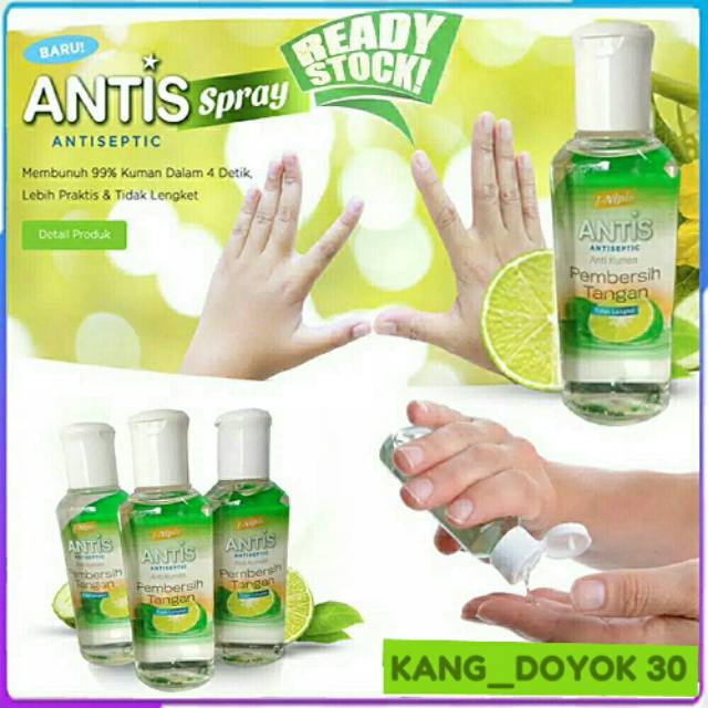ANTIS Gel 60ml jeruk nipis