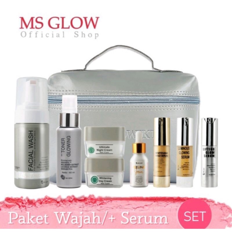 ms glow paket serum