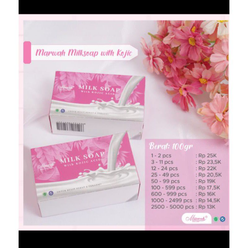 Kojic Acid milk soap