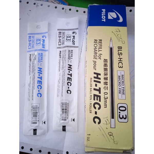 refill hi tec c/ isi hitec c