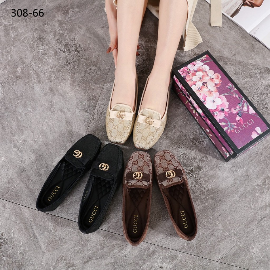 Canvas Flat Shoes 308-66