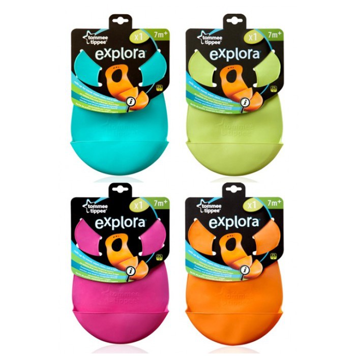 slabber bib tommee tippee roll n go
