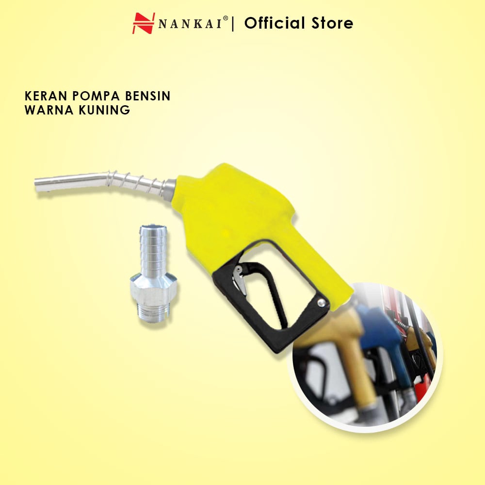 Keran pompa bensin (Kuning)