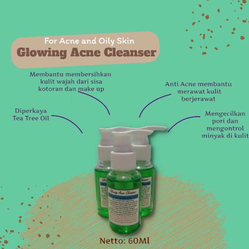 Glowing Acne Cleanser 60Ml