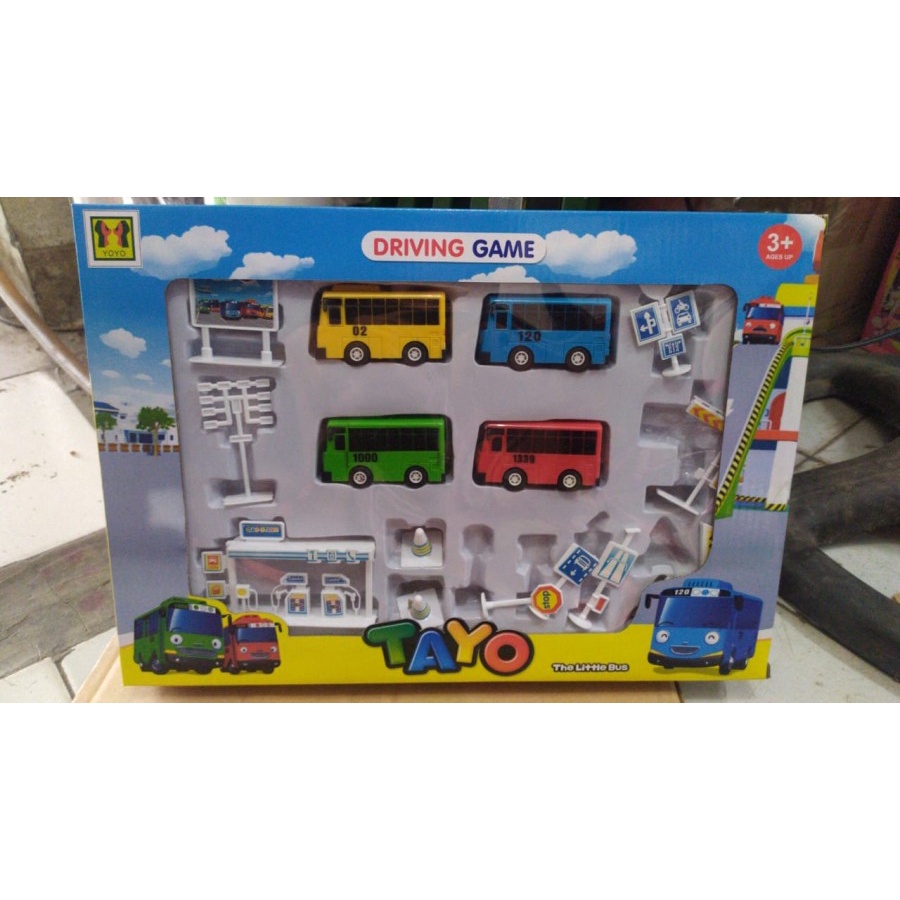 Cod Mainan Tayo Driving Game Bus Tayo