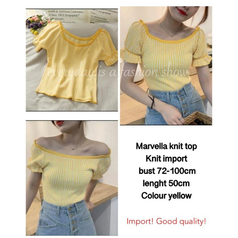 Pm Marbella knit top import