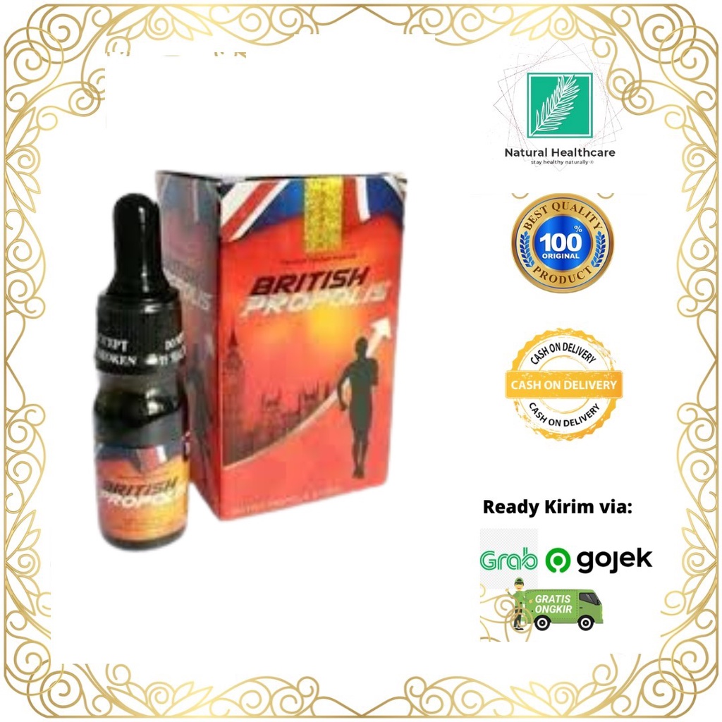 British Propolis Merah Reguler Original