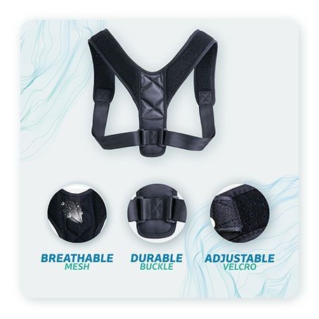 Posture Support Back Corset Power Magnetic