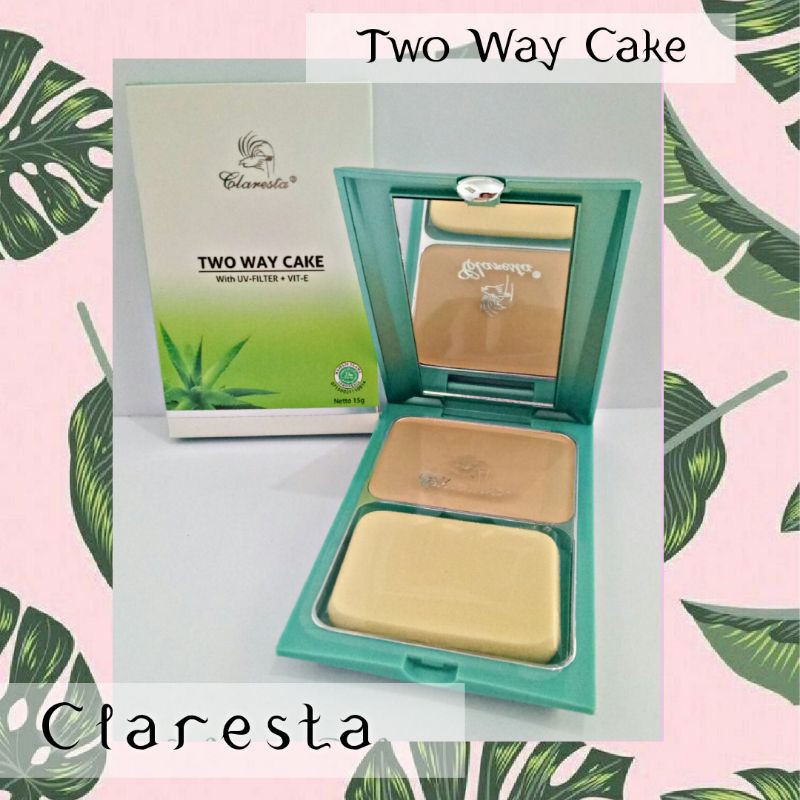 TWC Claresta / Bedak Padat/ Compact powder