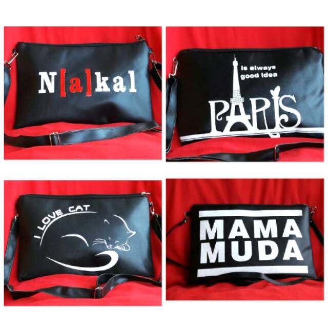 Promo slingbag murah 4 pc