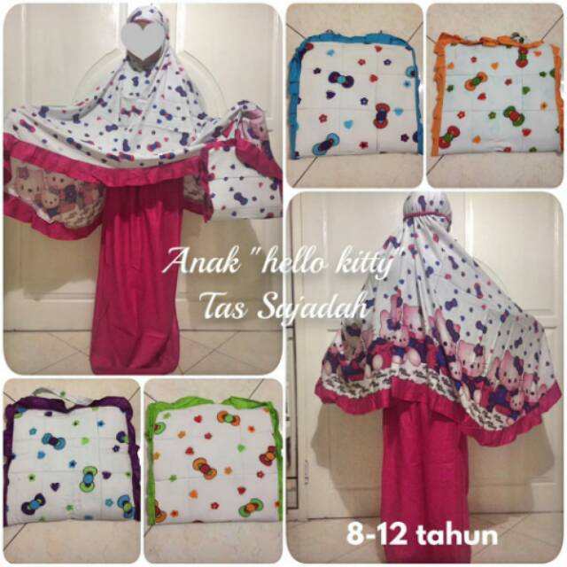 Mukena hello Kitty