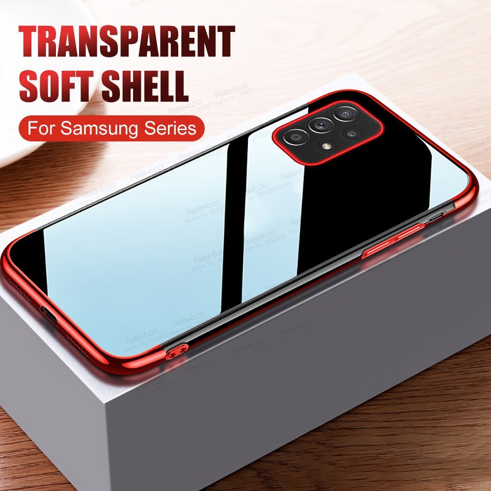 Case Plating Samsung Galaxy A52S 2021 Case Chrome Softcase