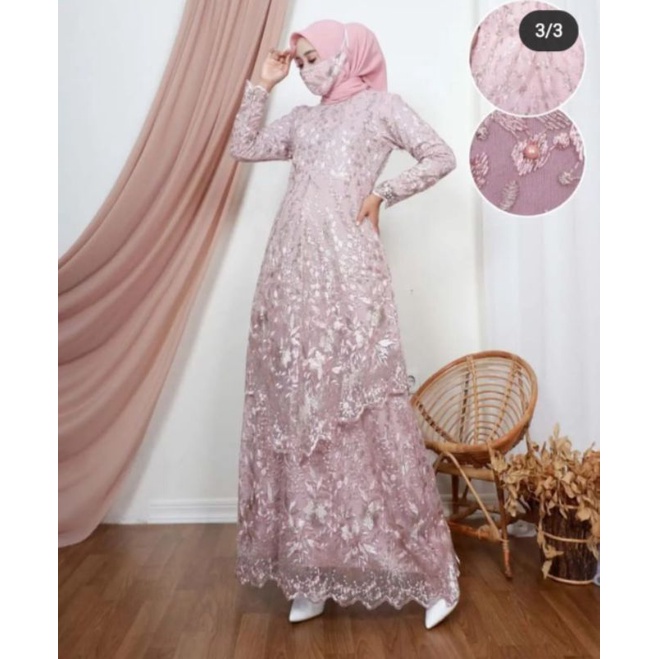 gamis tingkat