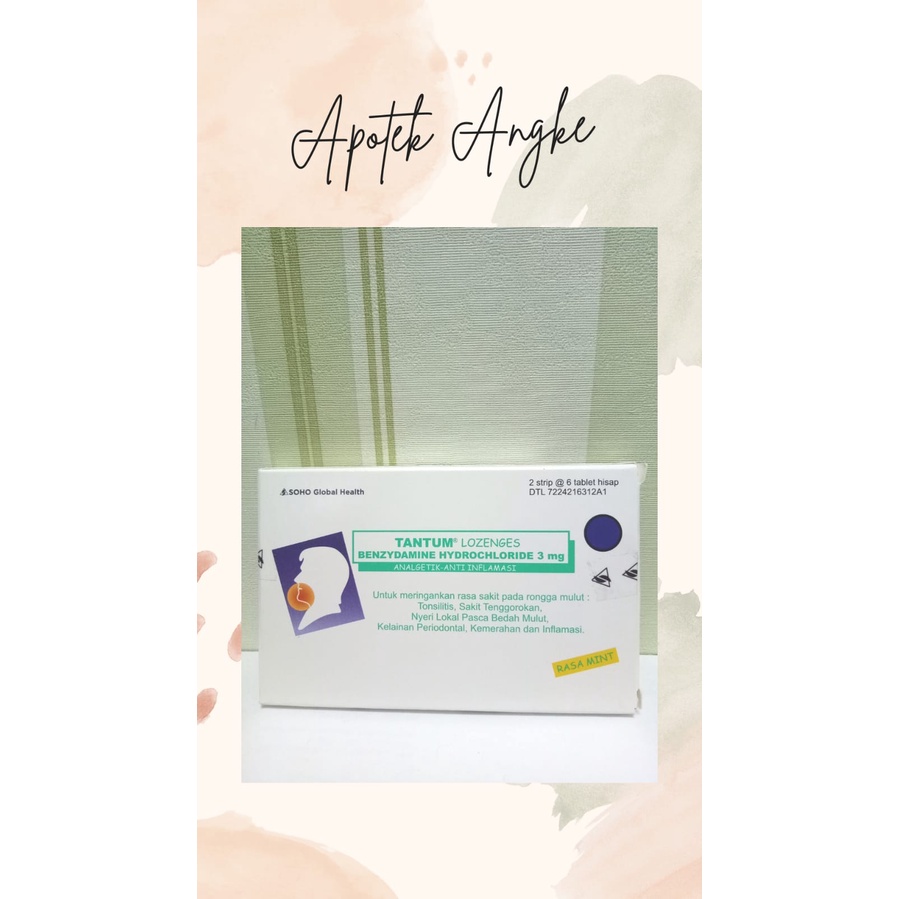 Tantum Lozenges Per Box 12 Tablet