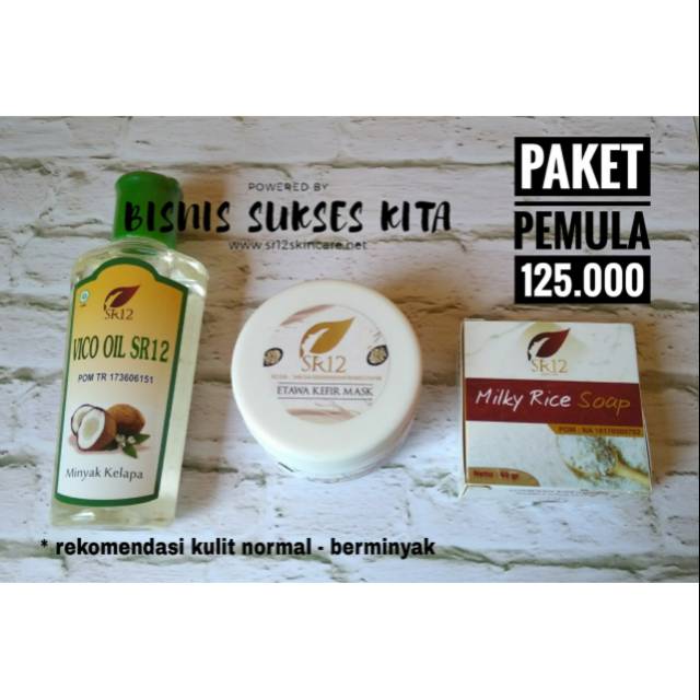 PAKET PEMULA (kulit normal,berminyak)