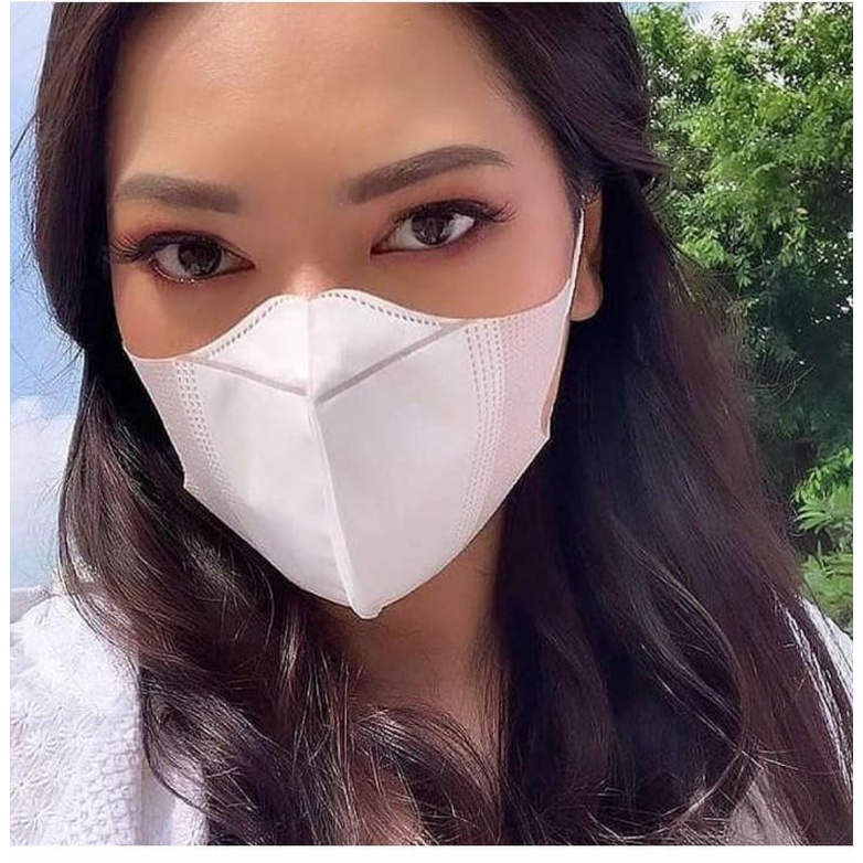 Masker duckbil putih