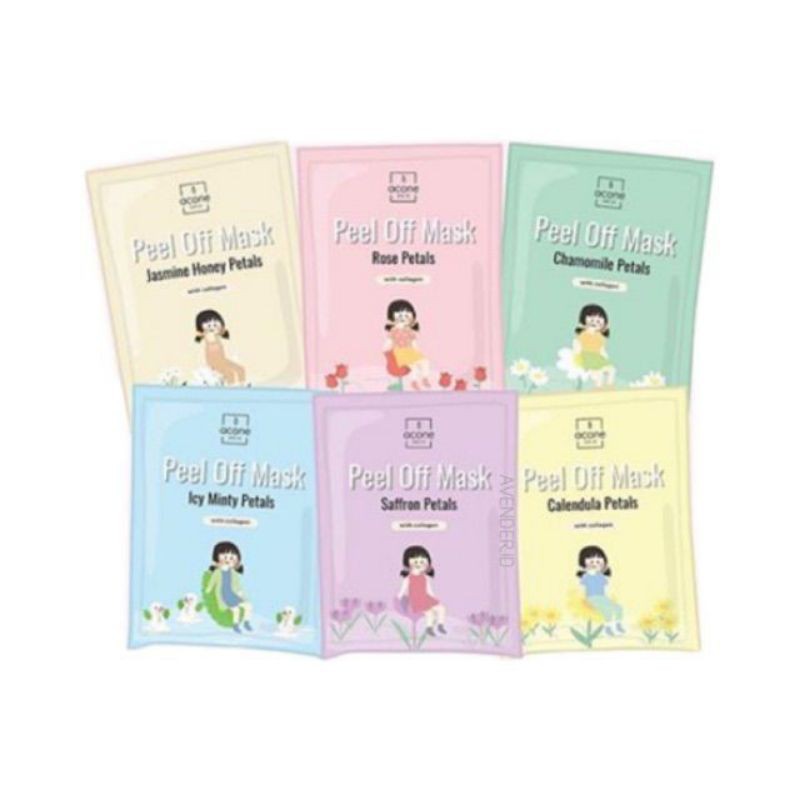 petal peel off mask
