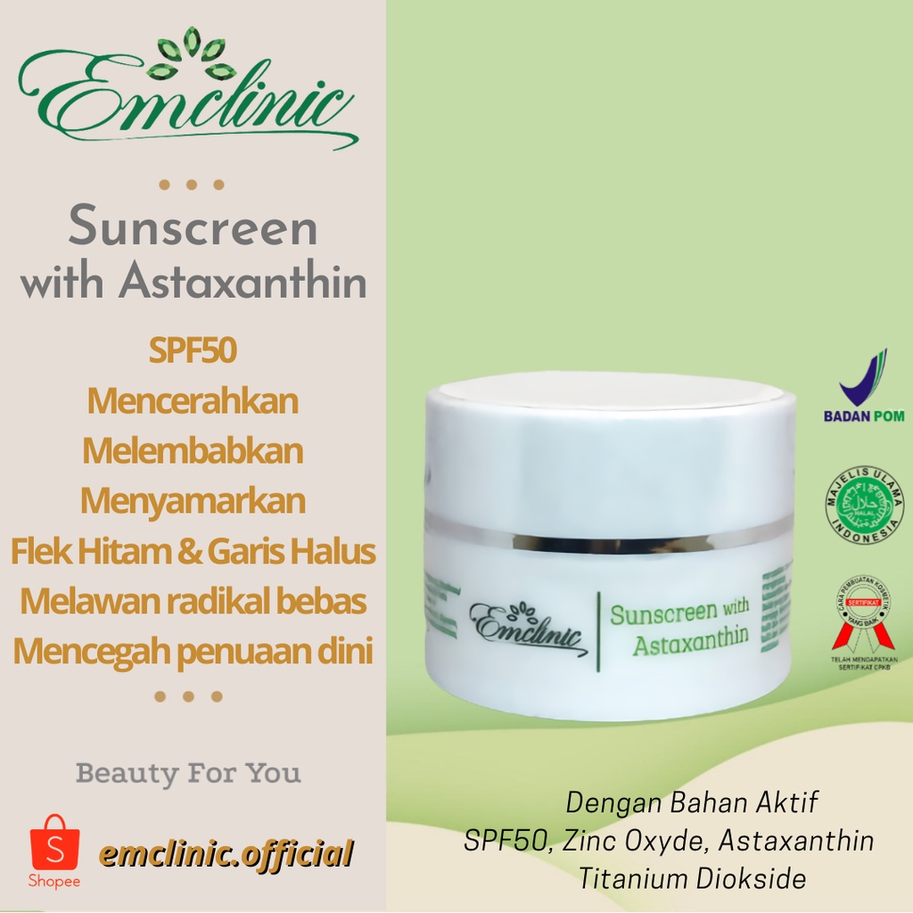 EMERALD SUNSCREEN WITH ASTAXANTHIN