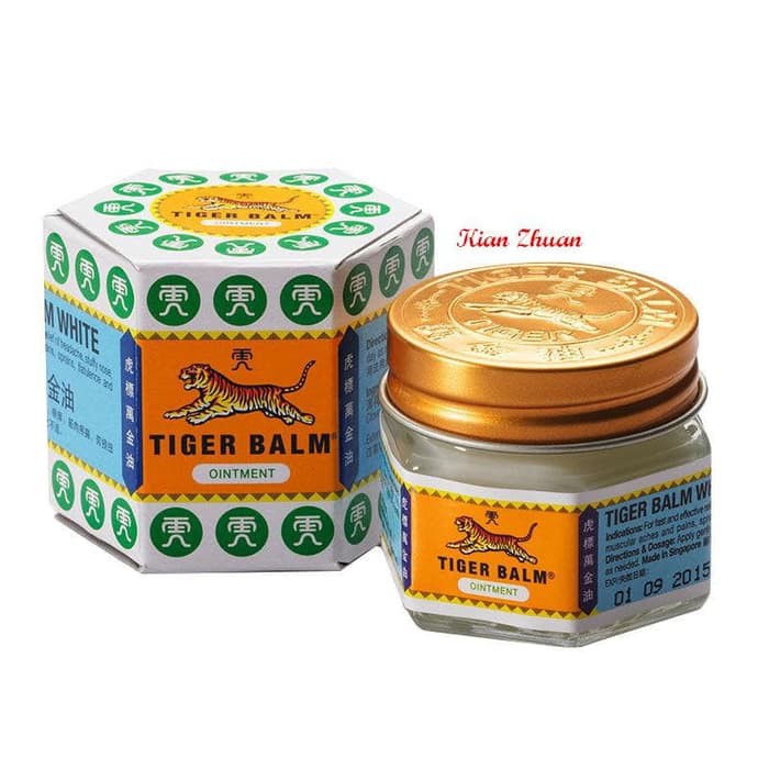 Tiger Balm 20g (Putih).