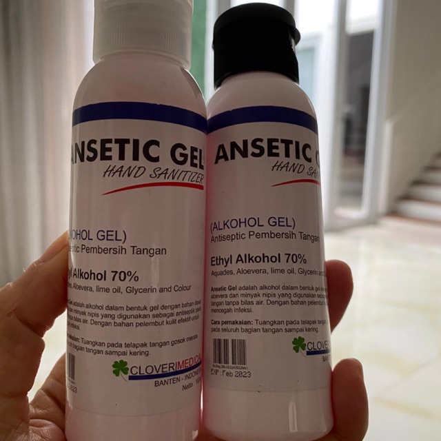 Ansetic Gel Hand Sanitizer