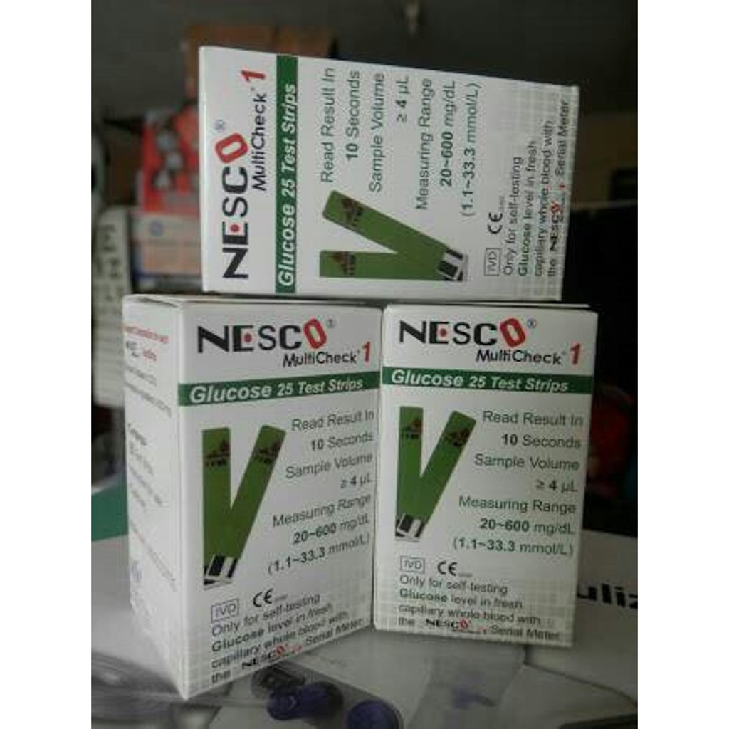Strip Nesco Gula Darah