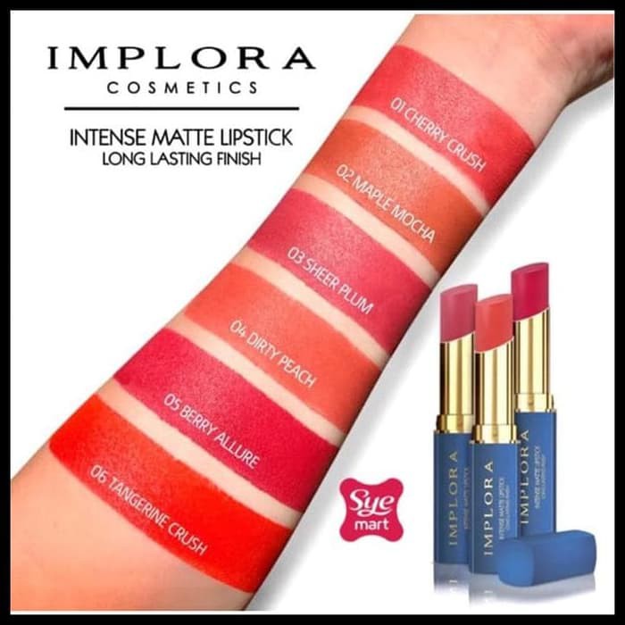 [BISA COD] LIPSTICK IMPLORA BATANG MATTE ORIGINAL BPOM