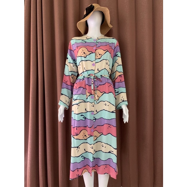 Tunik andien rayon halus