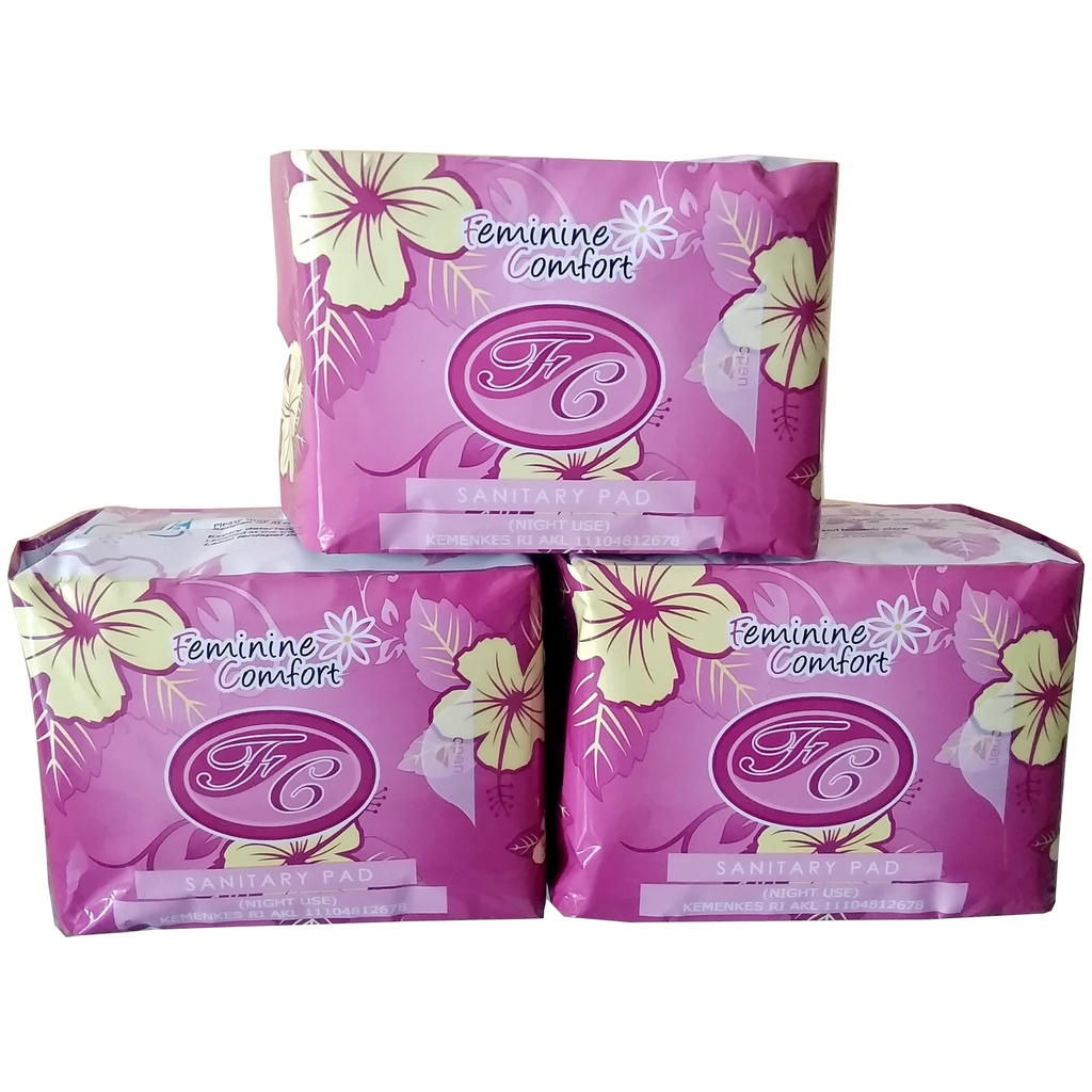 Paket 3 Pembalut Night Use