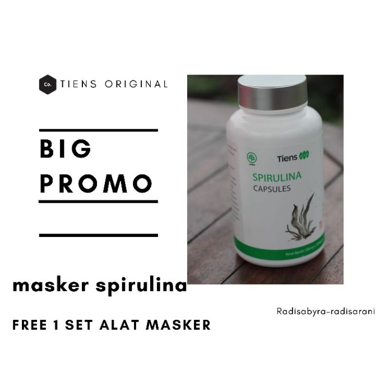 Masker Spirulina