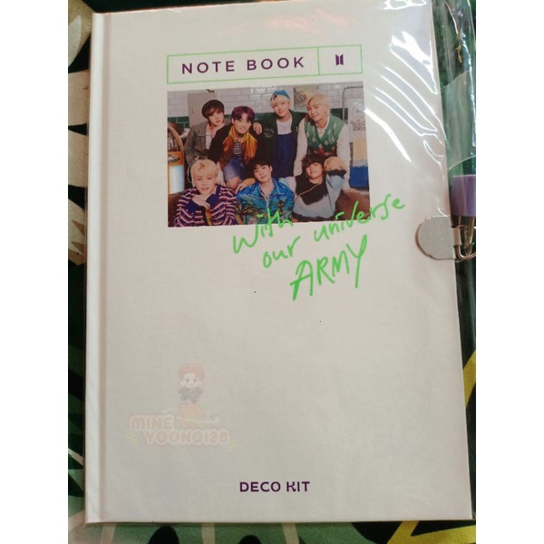 NoteBook sealed BTS decokit