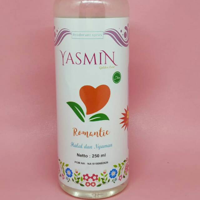 Deodoran Yasmin Romantic 250ml (Refill)