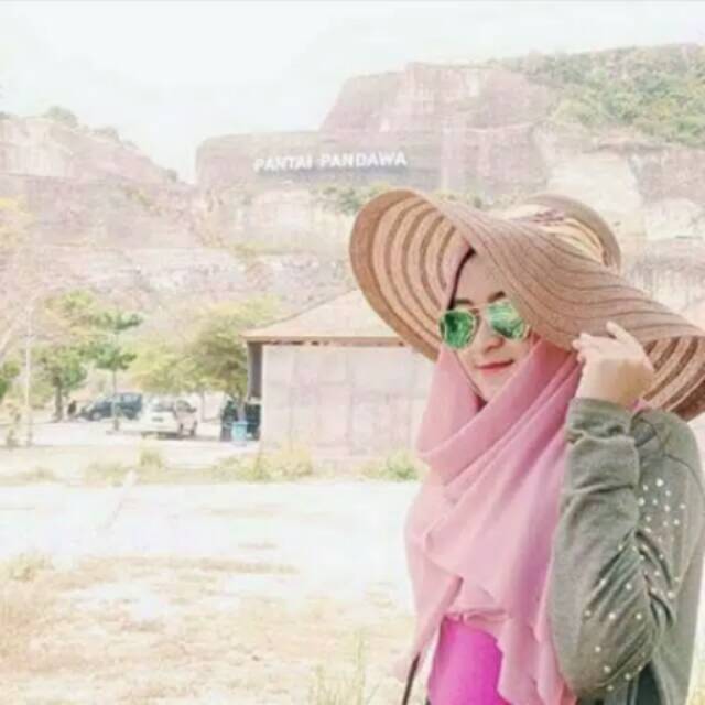 Floppy hat anyam import nylon