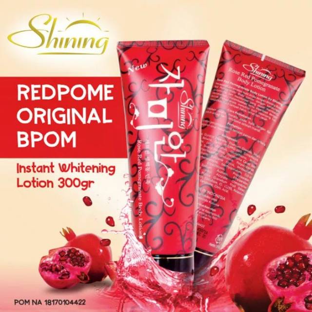 REDPOME LOTION BPOM BY SHINING