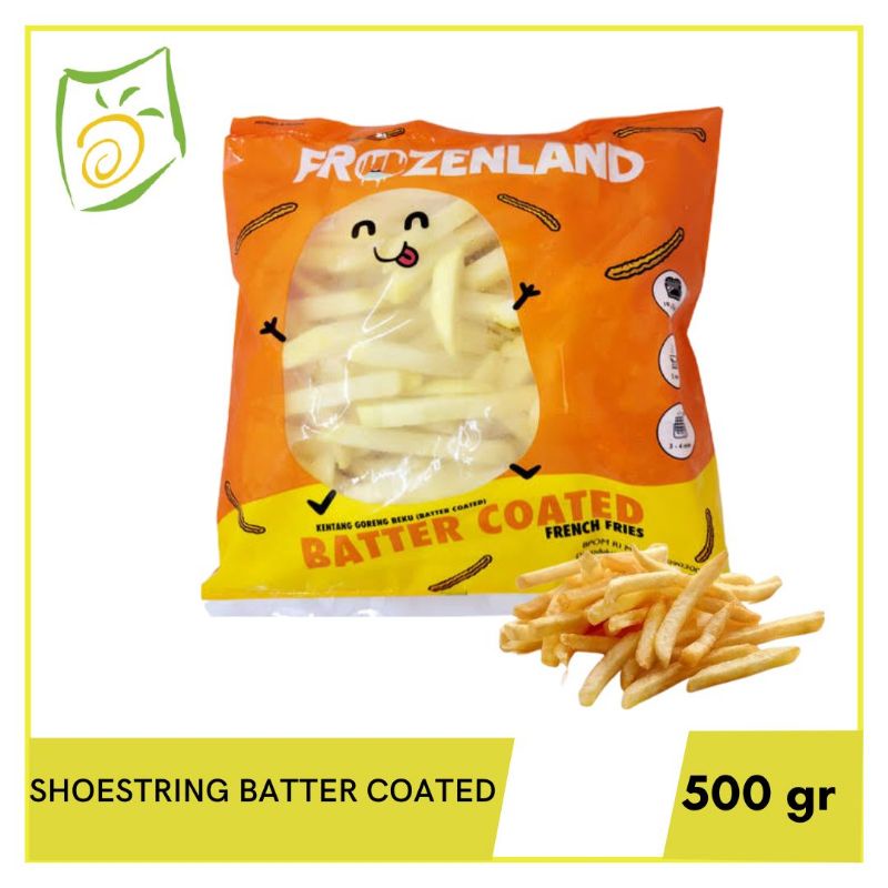 Shoestring Batter Coated 500 Gr