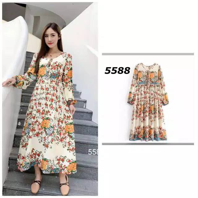 Gamis bangkok rayon
