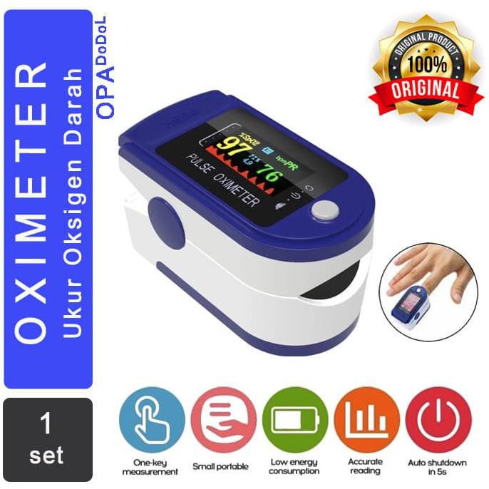 pulse oximeter / oxymeter fingertip .