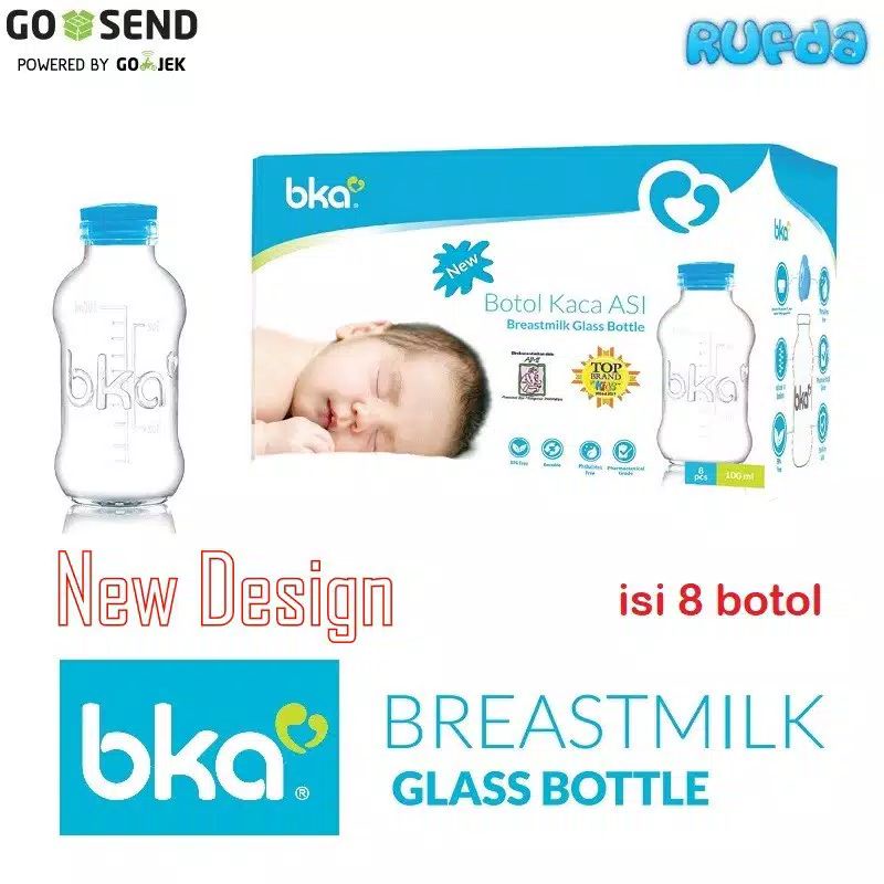 BKA Botol asi kaca vial