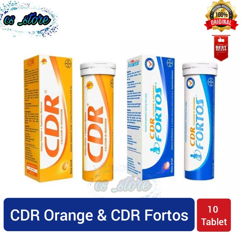 CDR Fortos Dan CDR Orange 10 Tablet